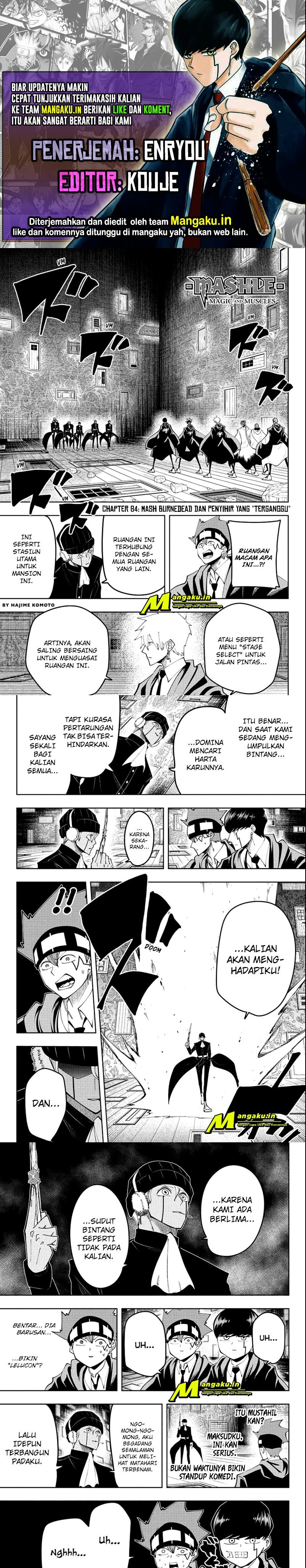 Mashle: Magic and Muscles chapter 84